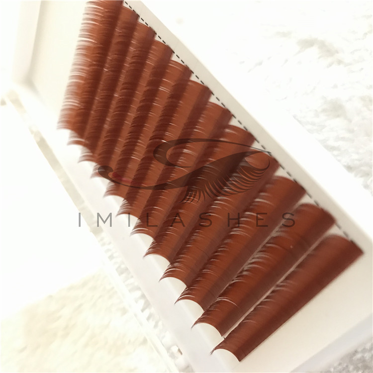   2019 New Style of Colored Eyelashes with Fluffy Effect